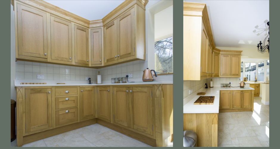 Traditional oak kitchen